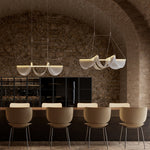 Vaelora Ribbon Pendant Lamp - Lamp Outdoor
