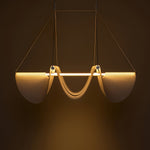 Vaelora Ribbon Pendant Lamp - Lamp Outdoor