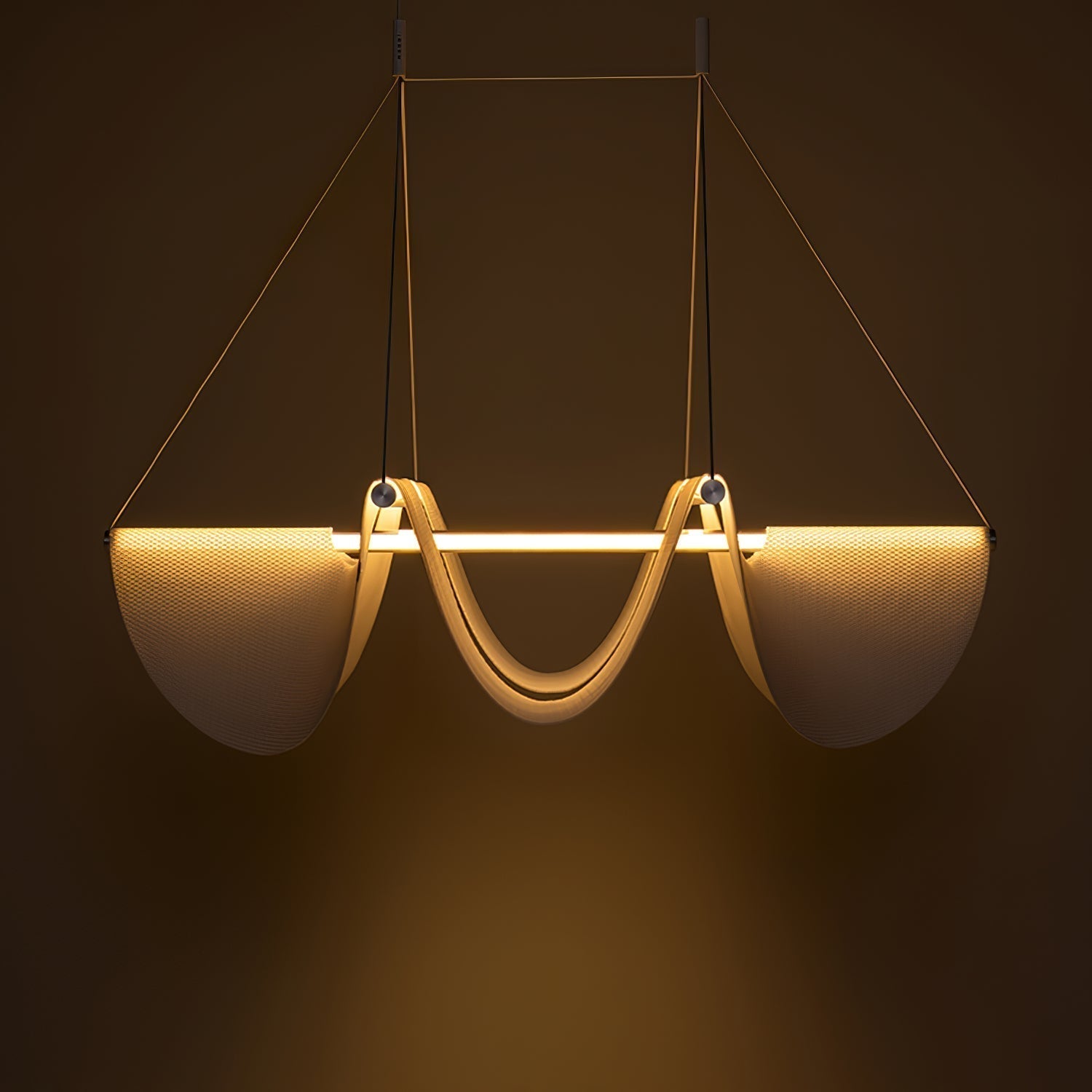 Vaelora Ribbon Pendant Lamp - Lamp Outdoor