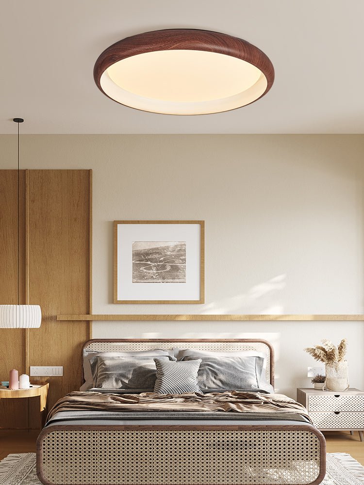 Valencia Walnut Ceiling Light - Lamp Outdoor