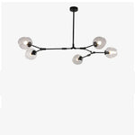 Kirae Nordic Modern Glass Pendant Light Clear Bubble - Lamp Outdoor