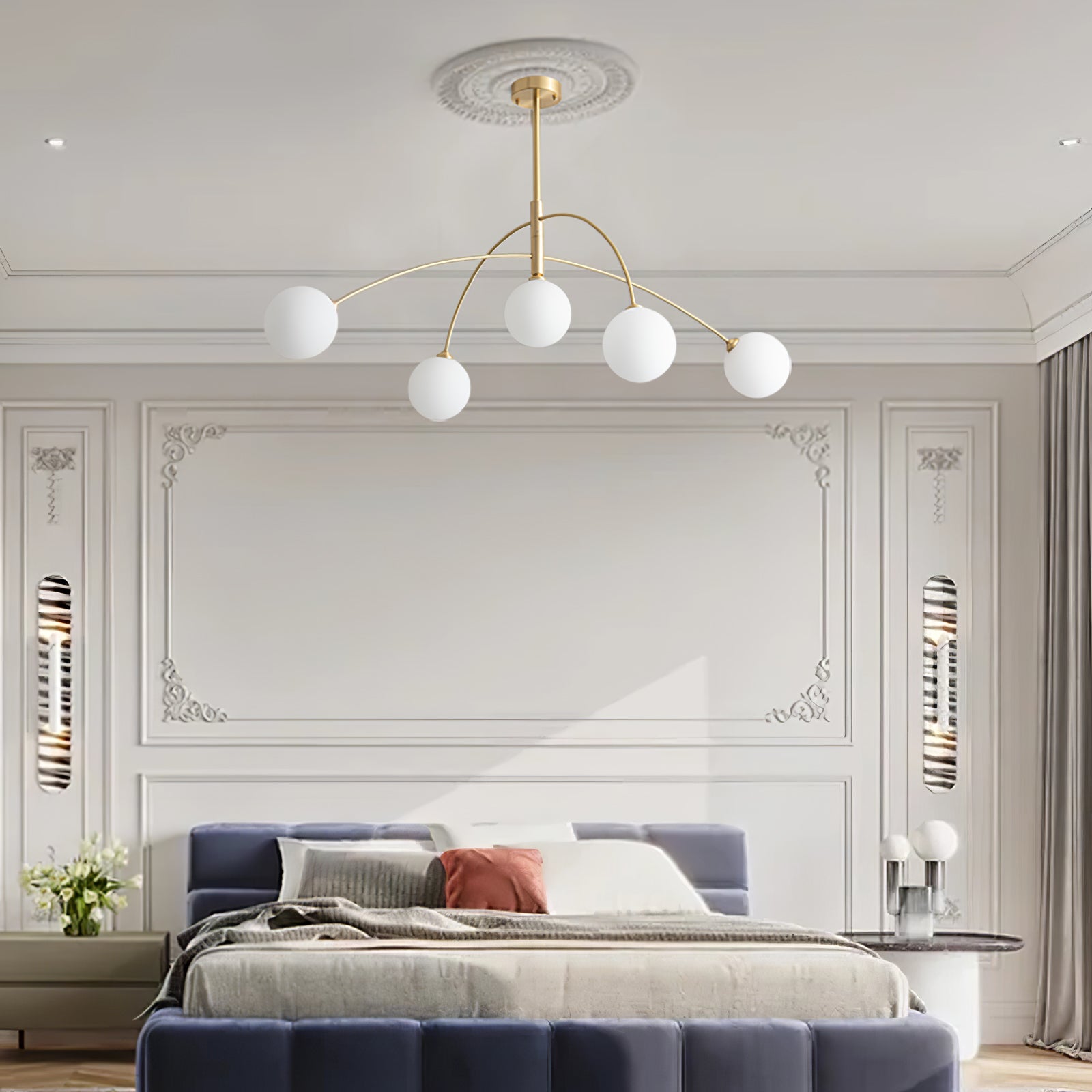 Valentina Arc Chandelier - Lamp Outdoor