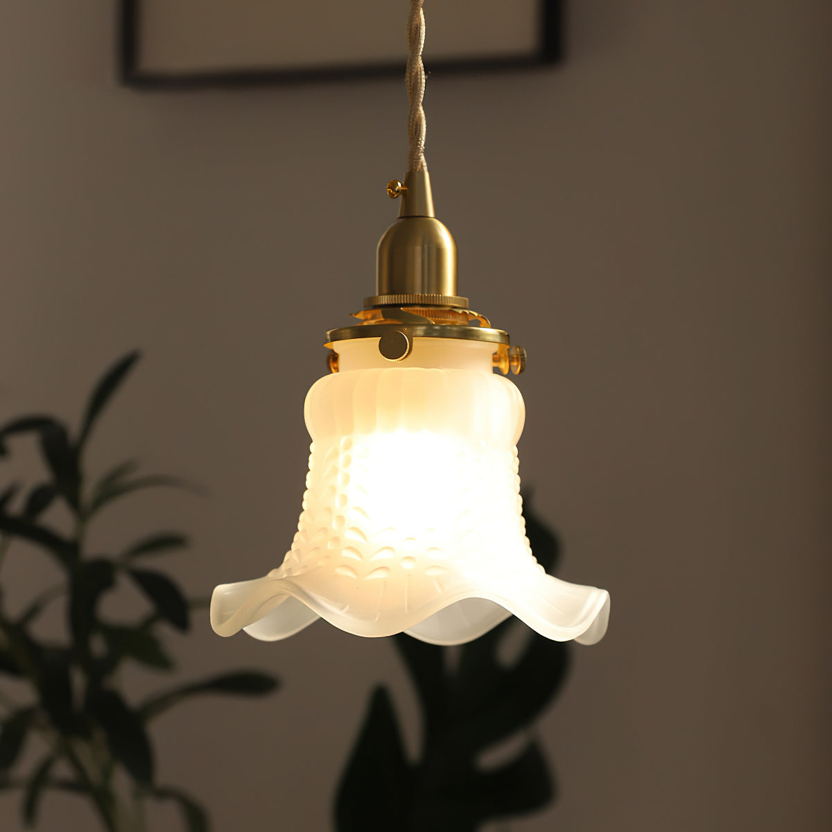 Valley Modern Brass Pendant Light