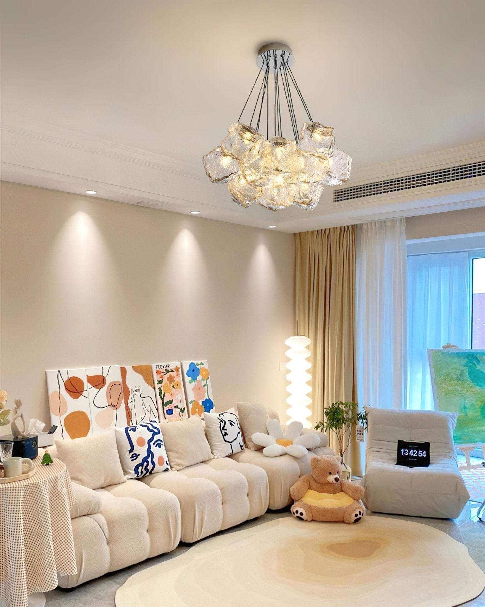 Aurora Chandelier Ice Sparkling - Lamp Outdoor