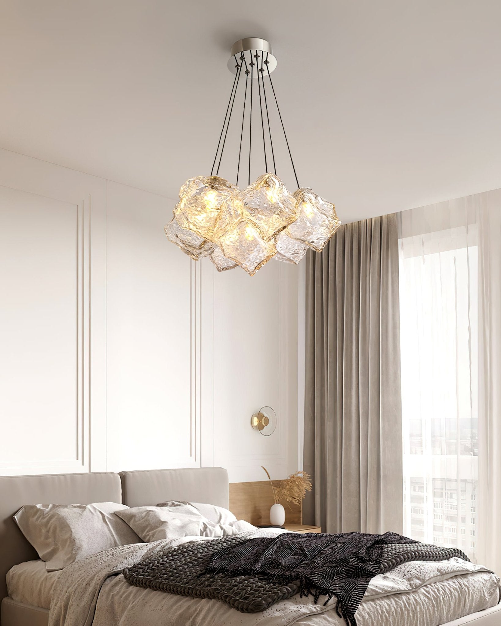 Aurora Chandelier Ice Sparkling - Lamp Outdoor