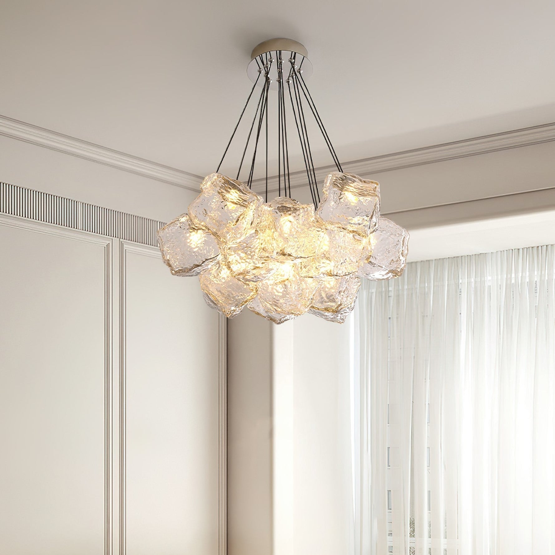 Aurora Chandelier Ice Sparkling - Lamp Outdoor