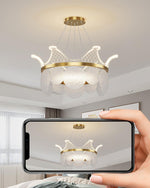 Vivian Luxury Metal Chandelier - Lamp Outdoor