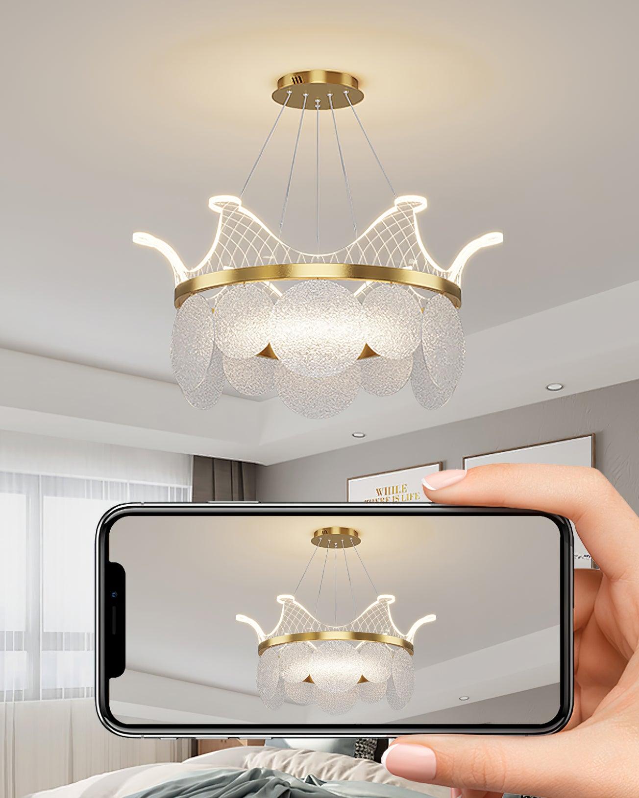 Vivian Luxury Metal Chandelier - Lamp Outdoor