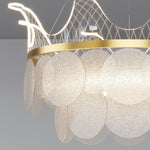 Vivian Luxury Metal Chandelier - Lamp Outdoor