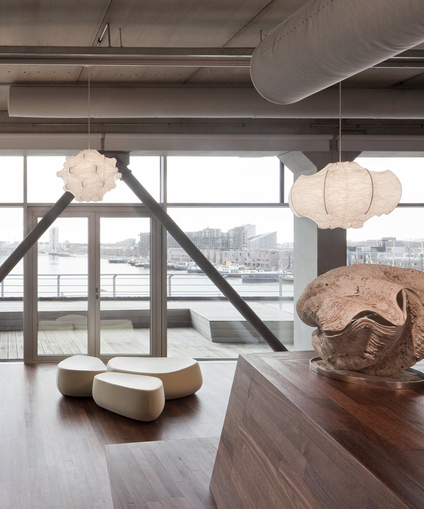 Veil Cocoon Pendant Lamp - Lamp Outdoor