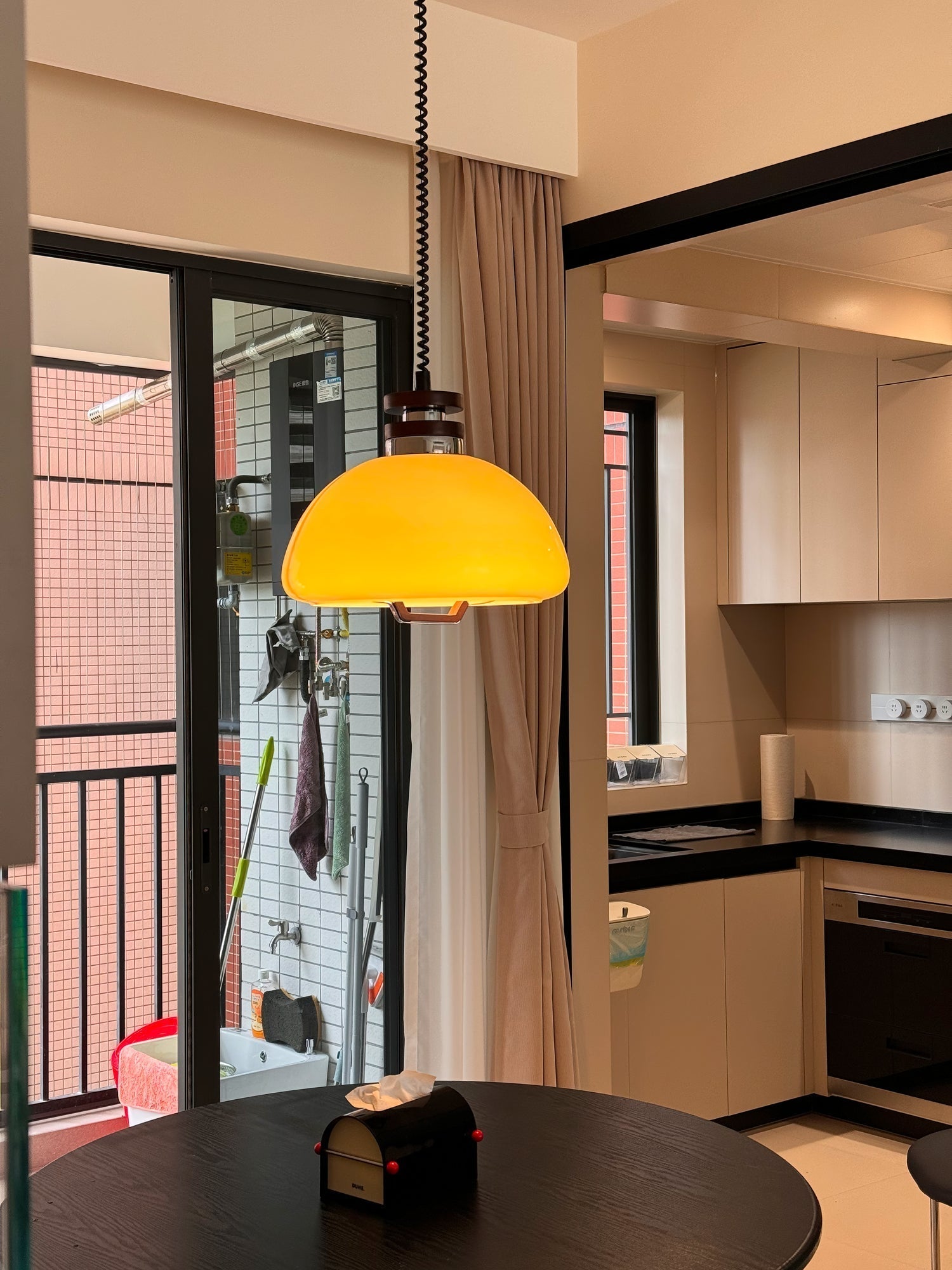 Vela Pudding Pendant Light - Lamp Outdoor