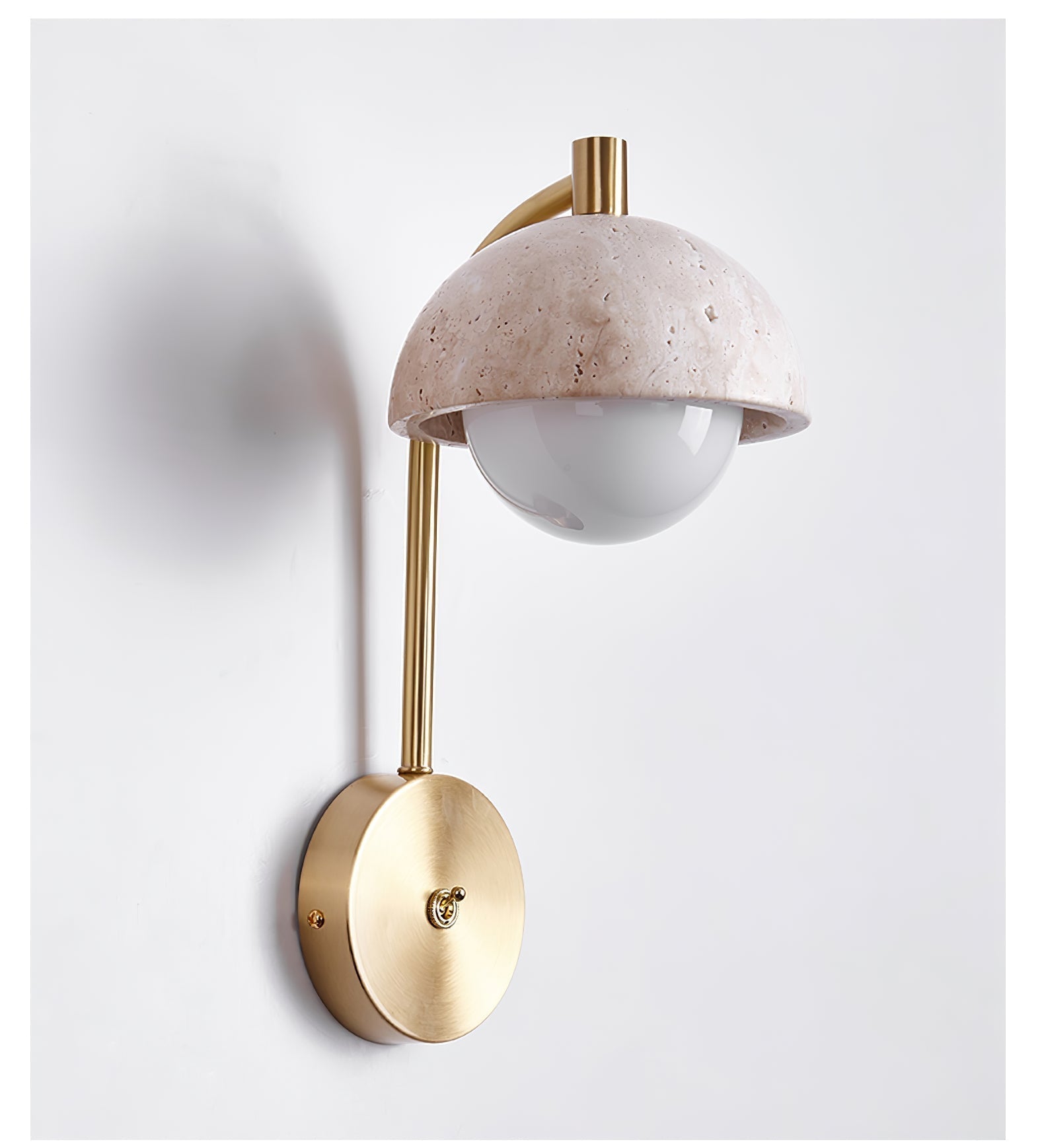 Ormaren Travertine Wall Light - Lamp Outdoor