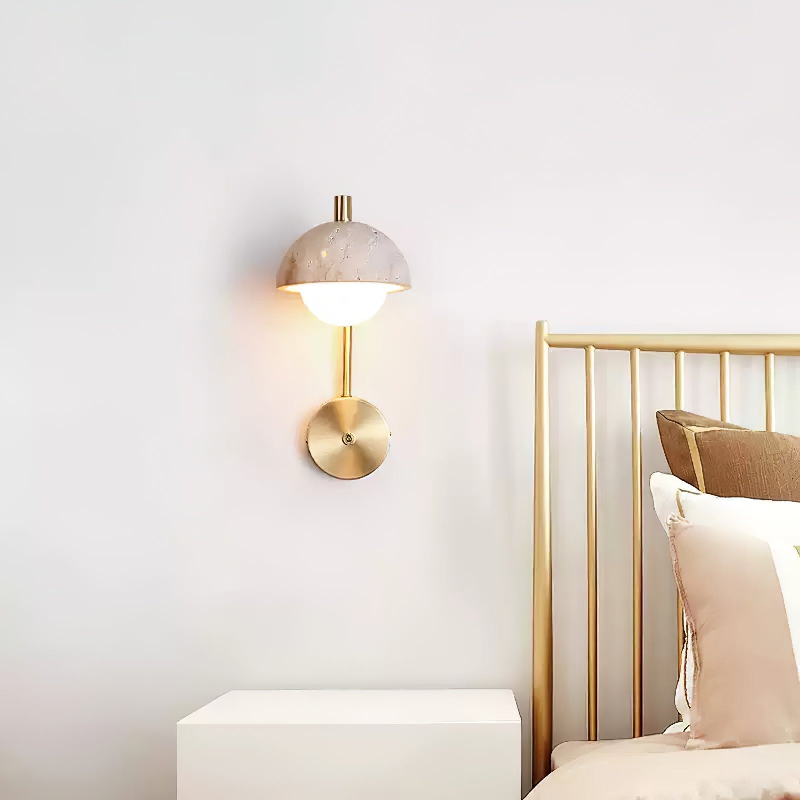 Ormaren Travertine Wall Light - Lamp Outdoor