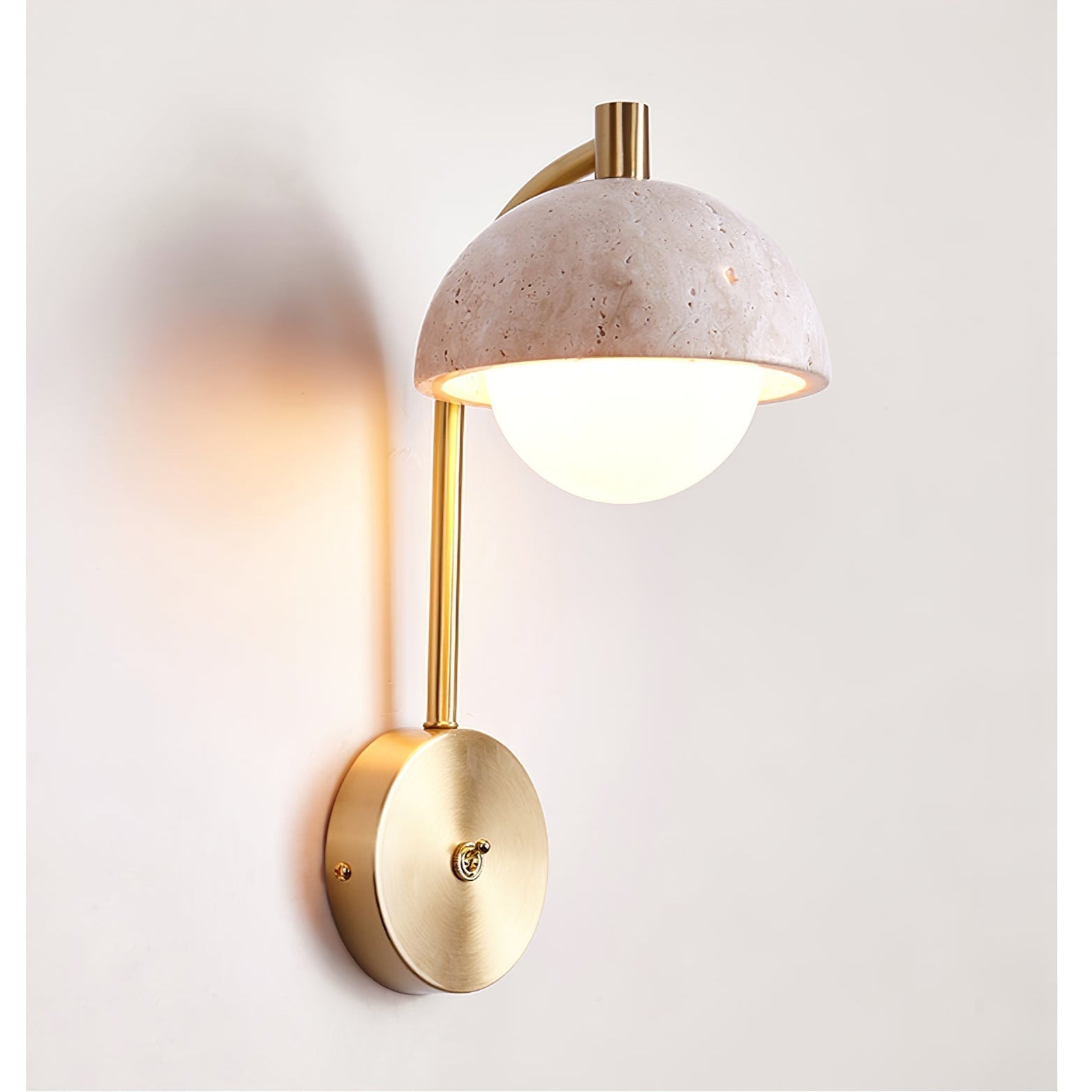 Ormaren Travertine Wall Light - Lamp Outdoor