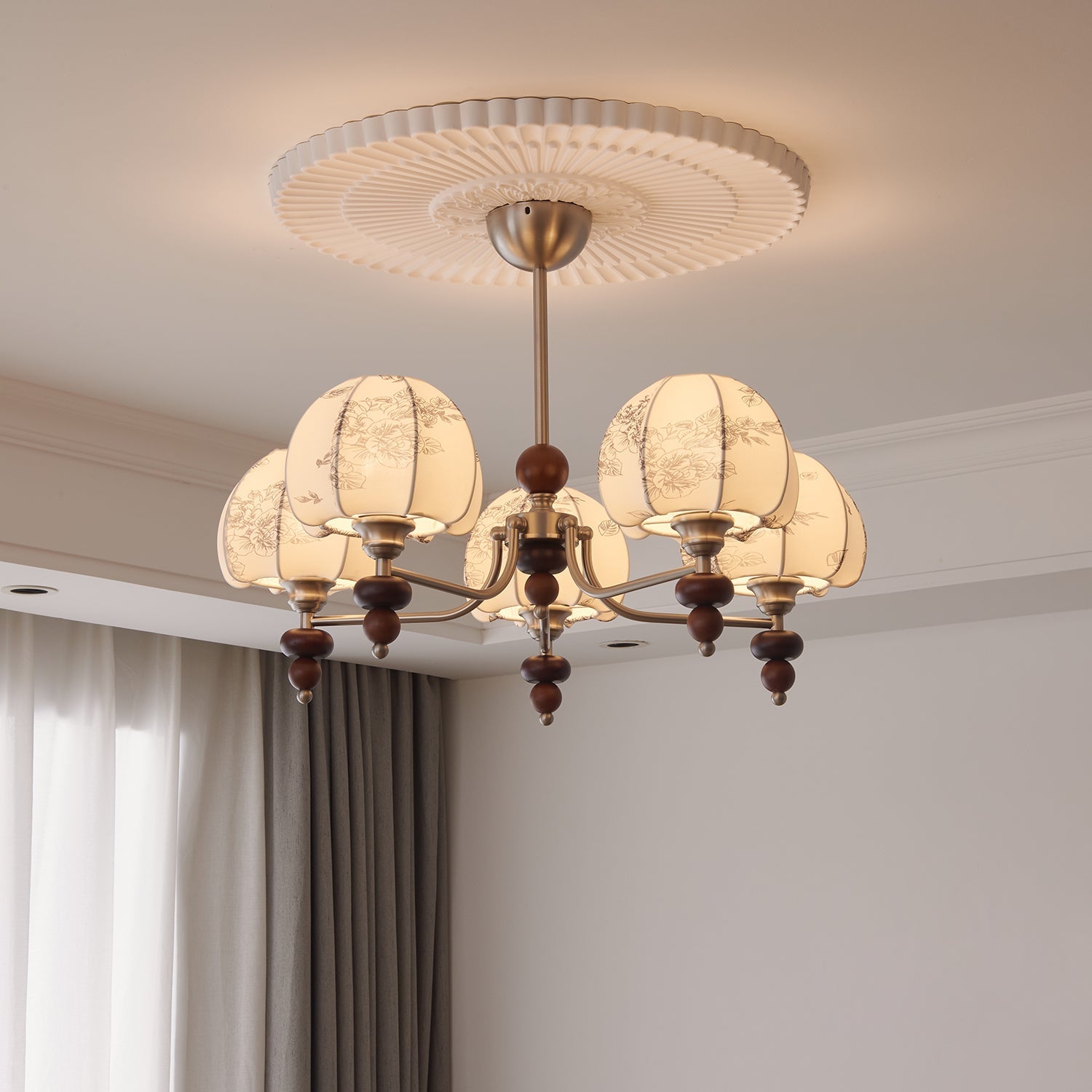 Velvet Petal Chandelier - Lamp Outdoor