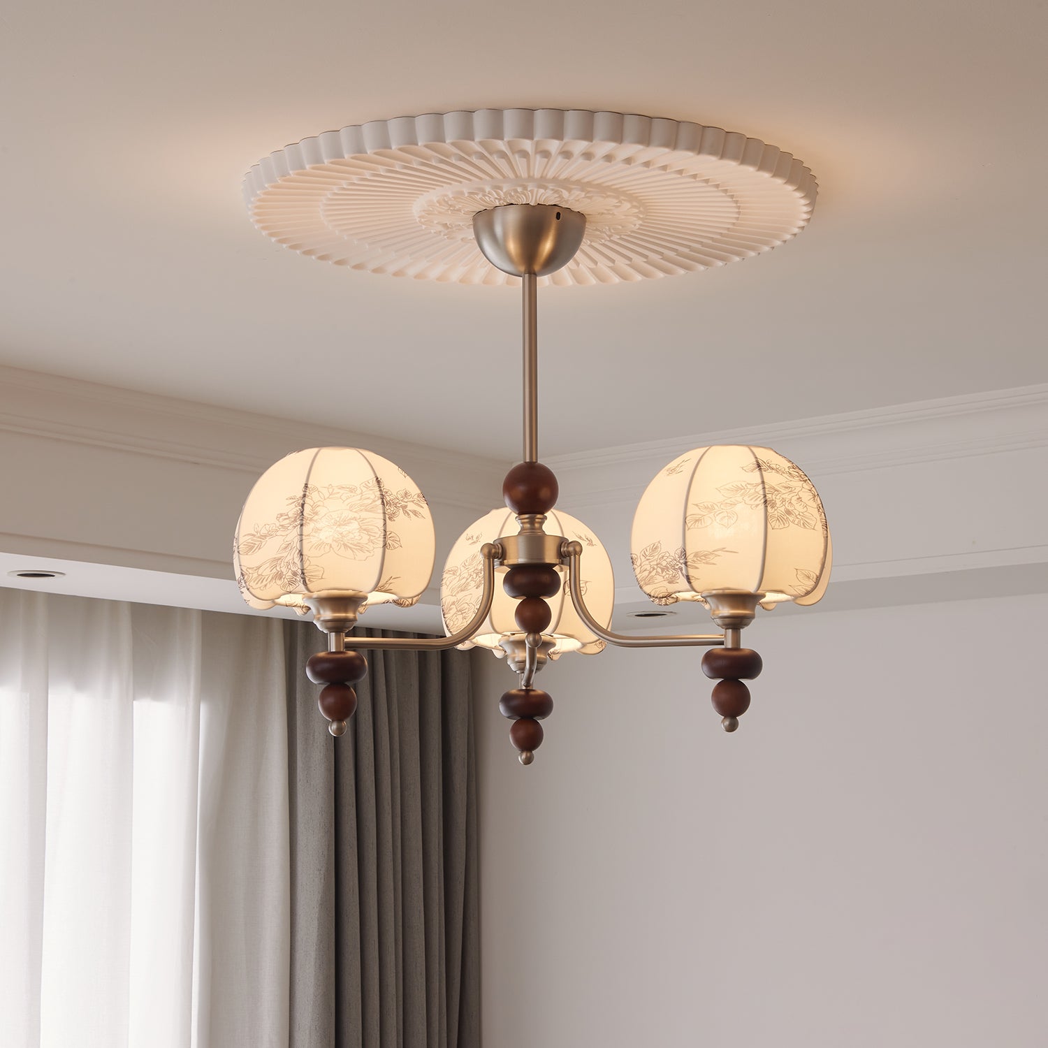 Velvet Petal Chandelier - Lamp Outdoor
