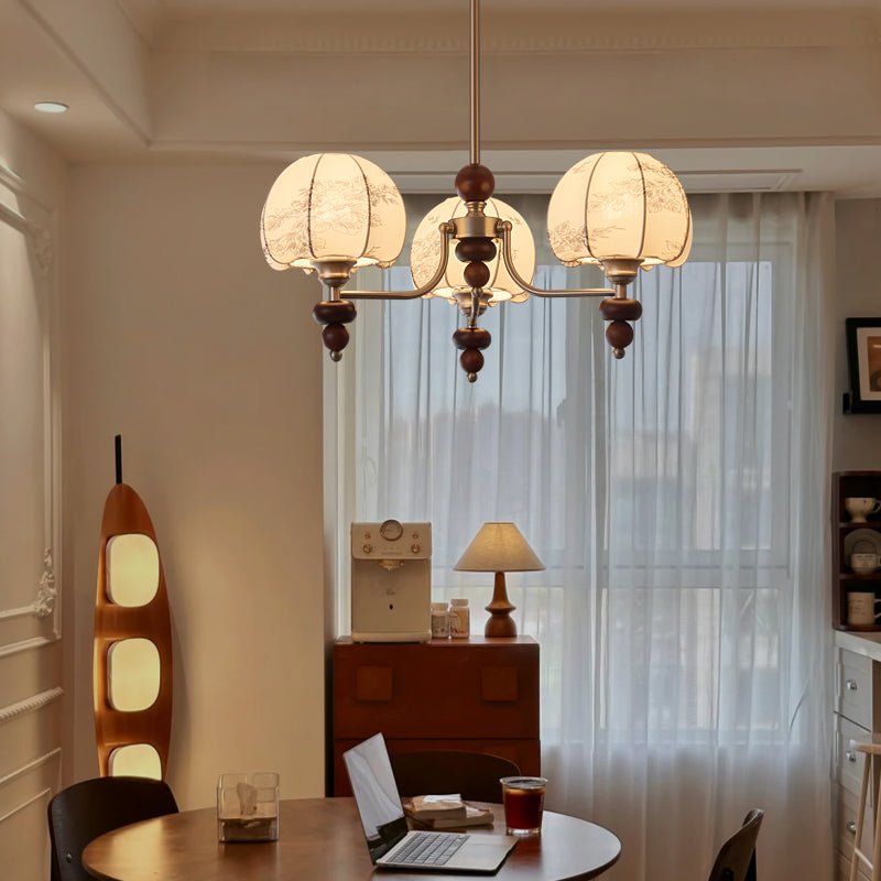 Velvet Petal Chandelier - Lamp Outdoor