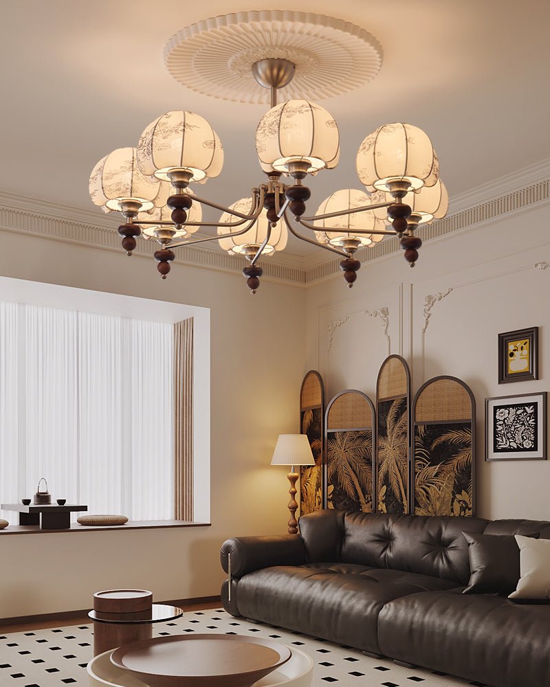 Velvet Petal Chandelier - Lamp Outdoor