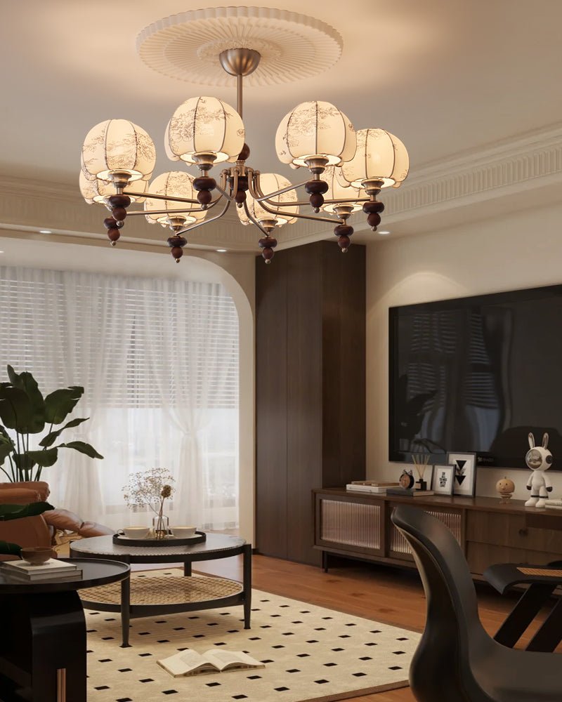 Velvet Petal Chandelier - Lamp Outdoor