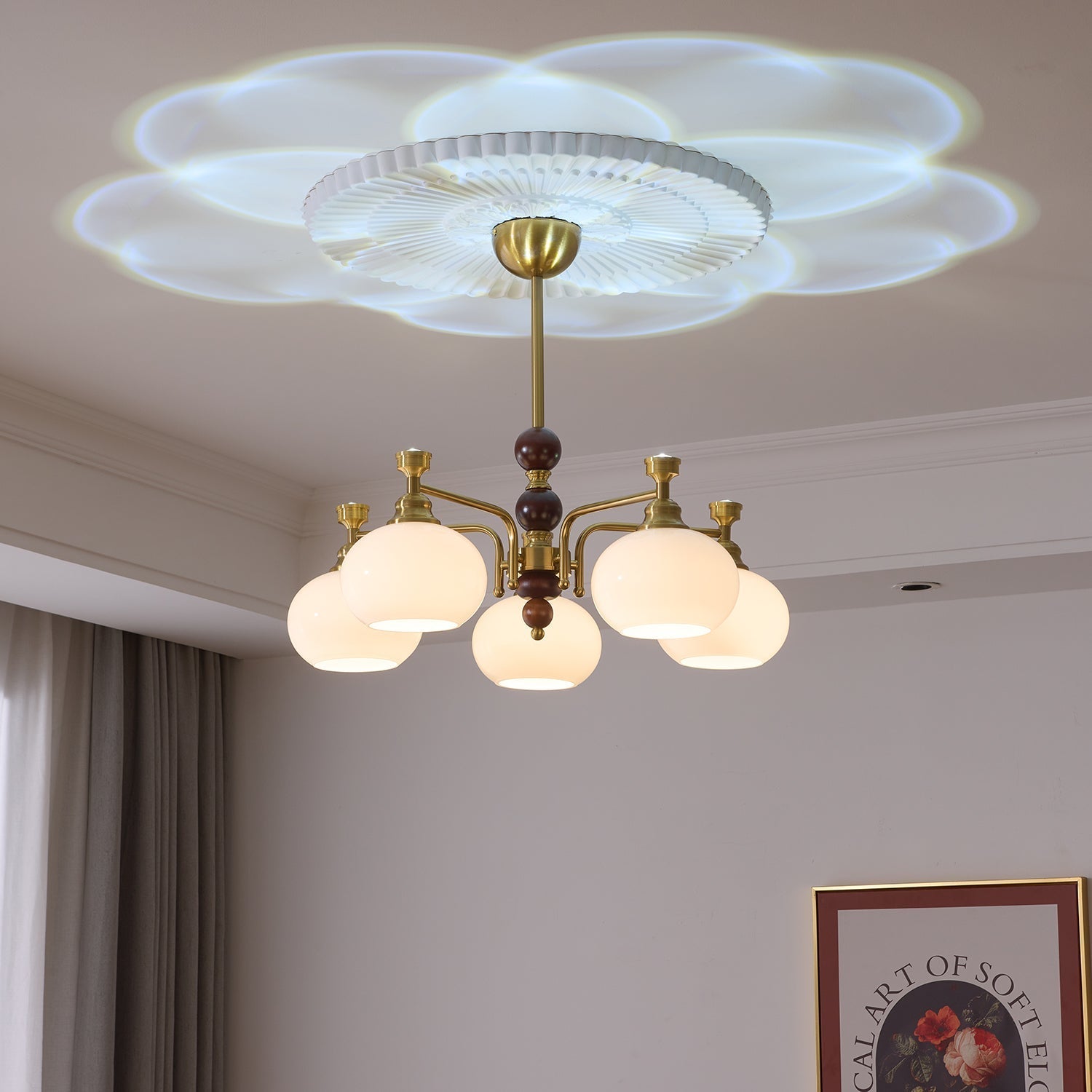 Verona Halo Chandelier - Lamp Outdoor