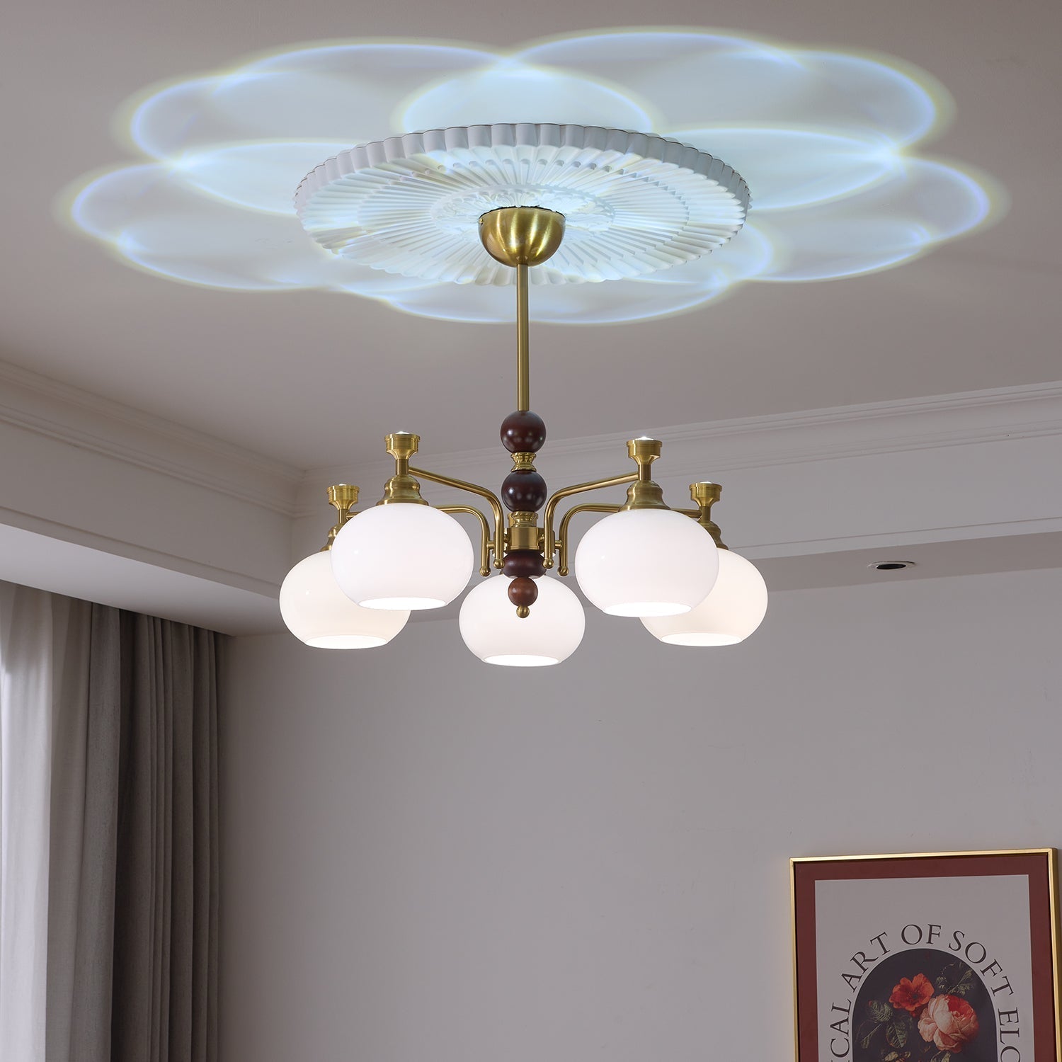 Verona Halo Chandelier - Lamp Outdoor