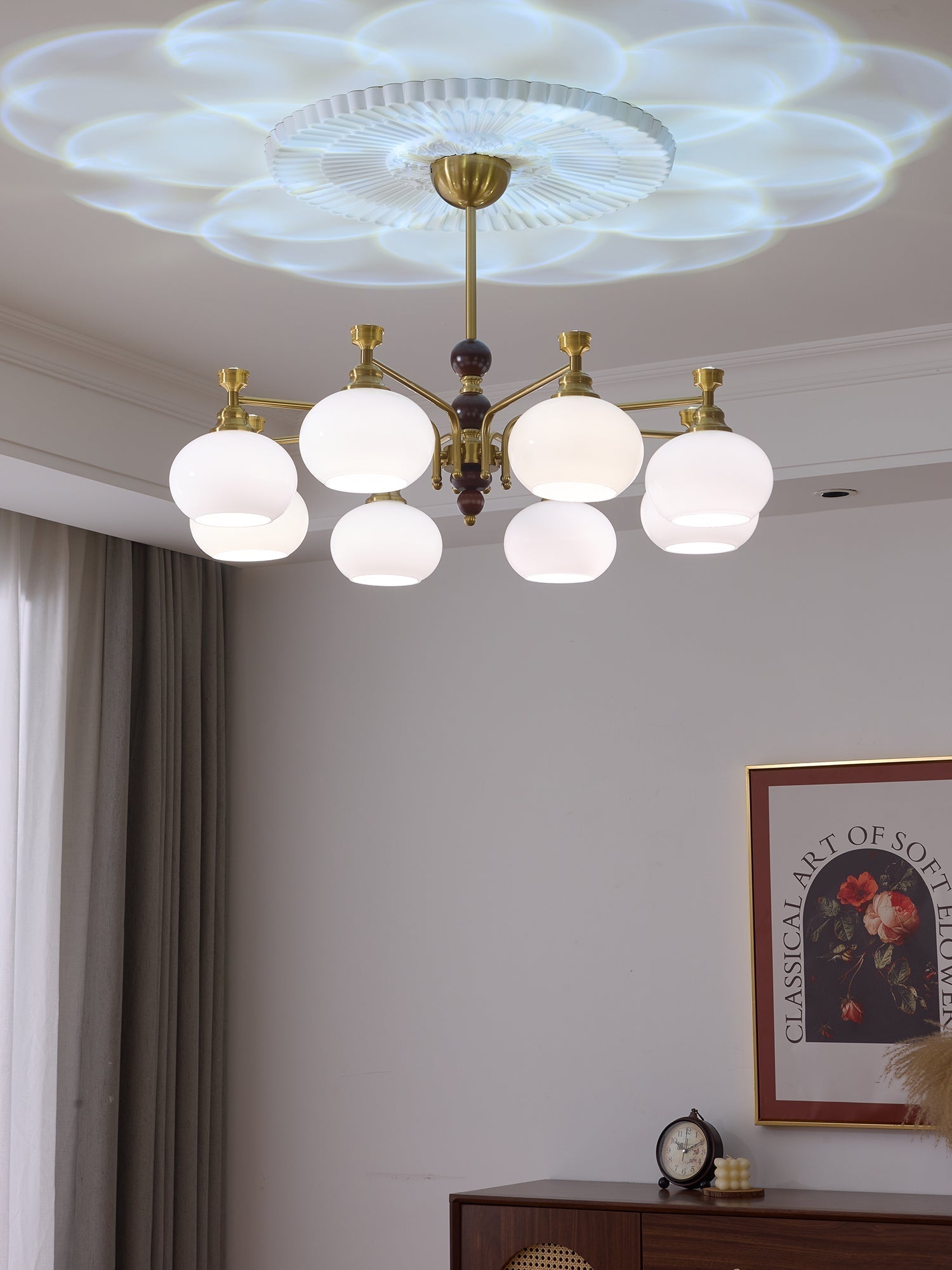 Verona Halo Chandelier - Lamp Outdoor