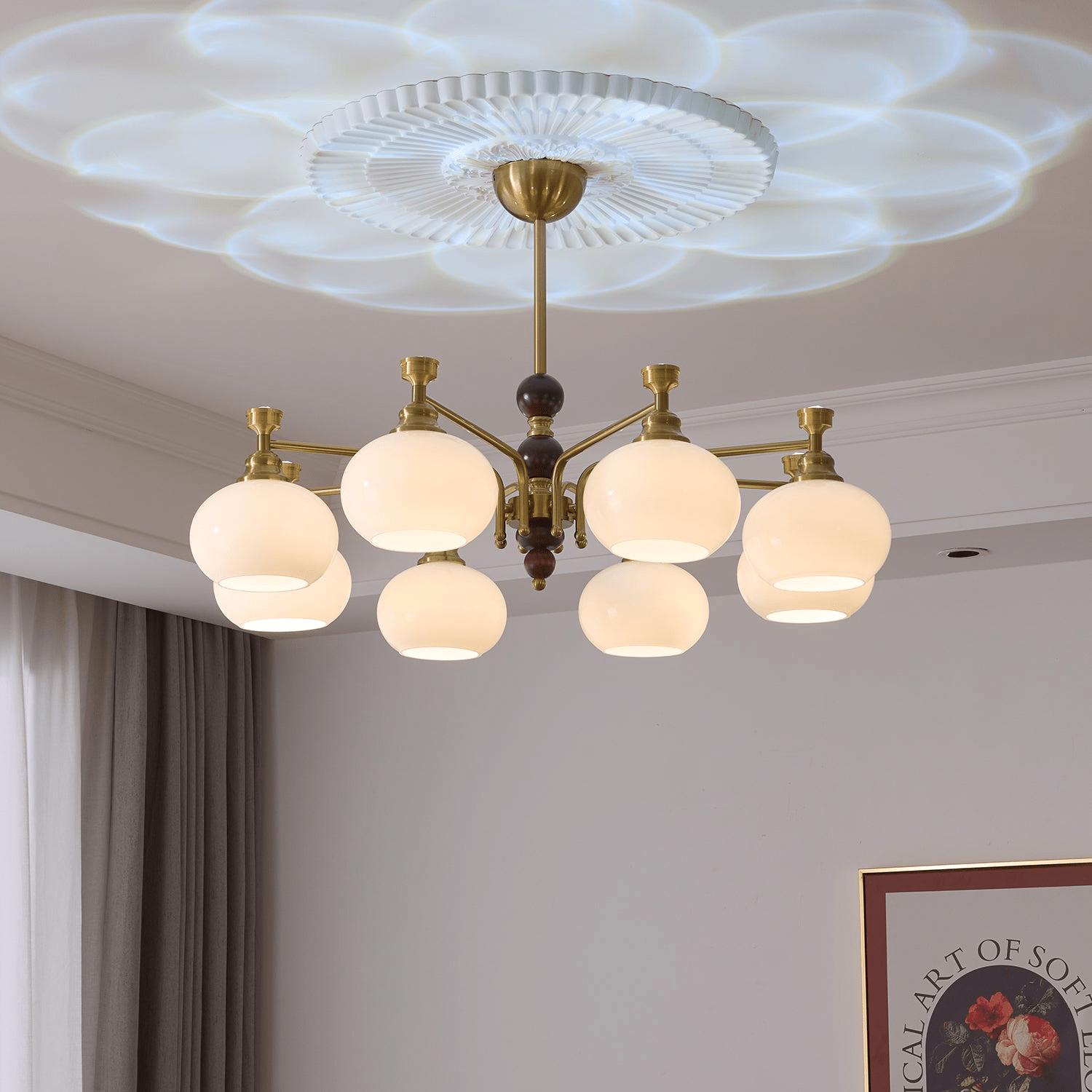 Verona Halo Chandelier - Lamp Outdoor