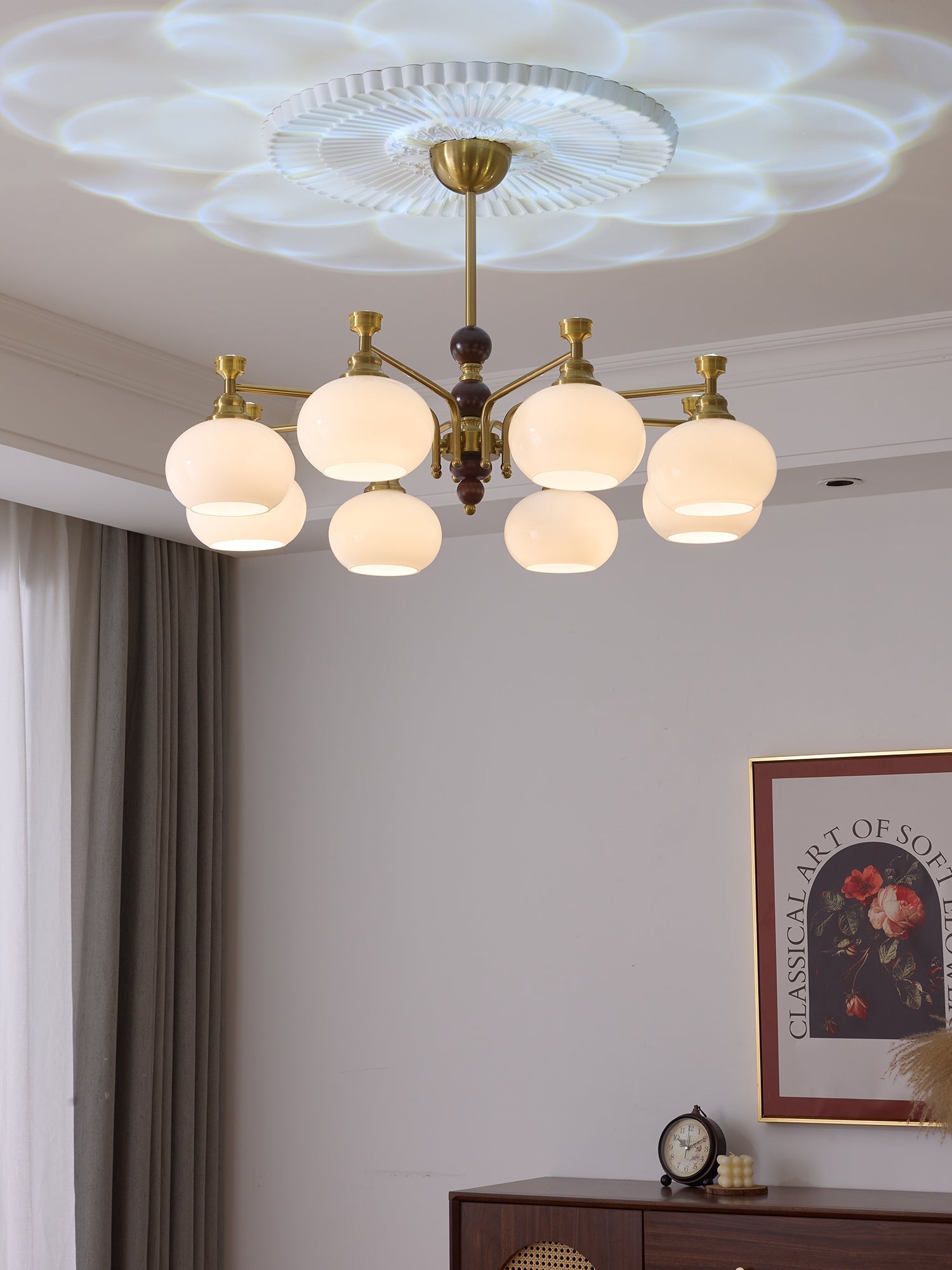Verona Halo Chandelier - Lamp Outdoor
