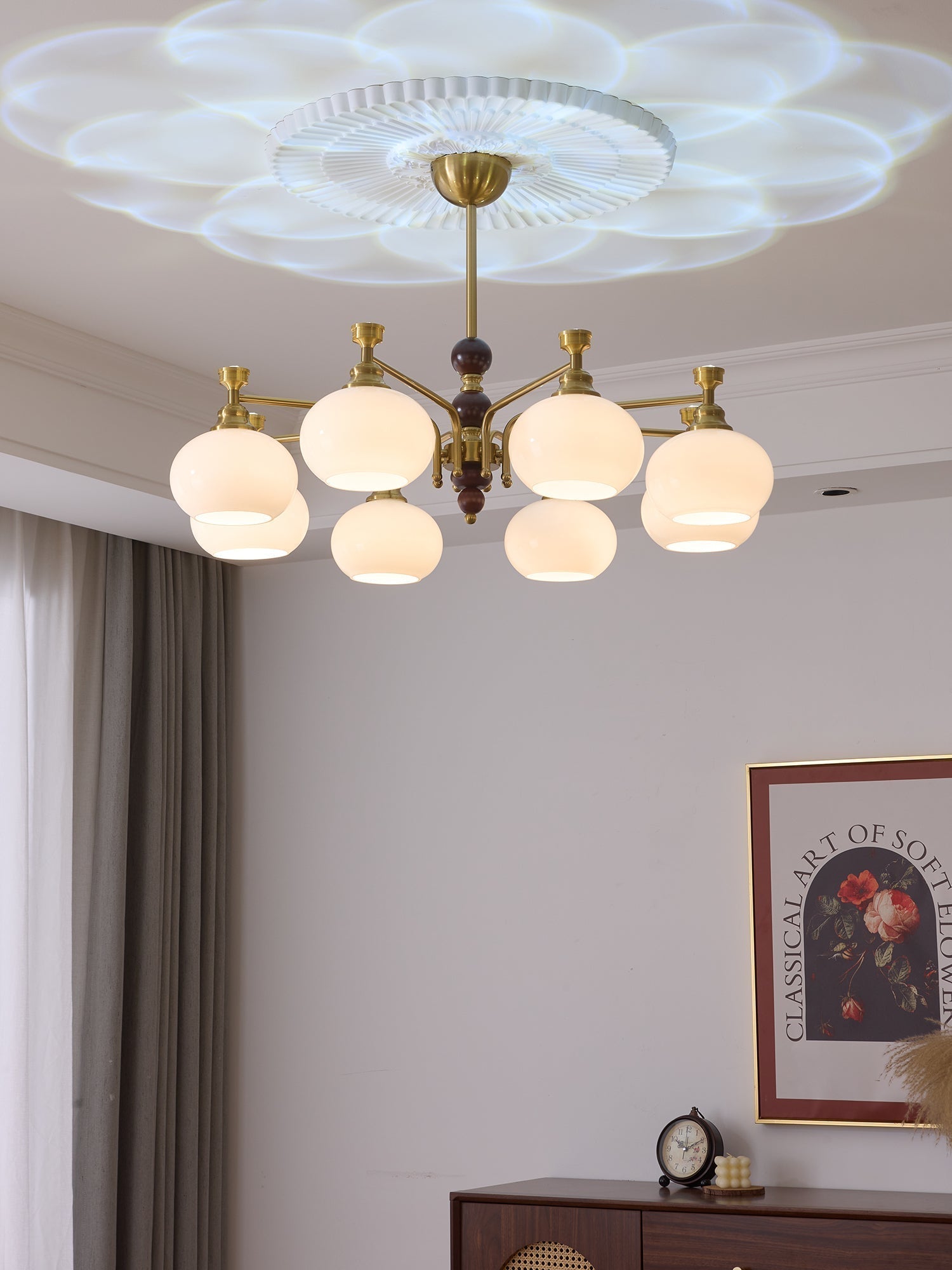 Verona Halo Chandelier - Lamp Outdoor