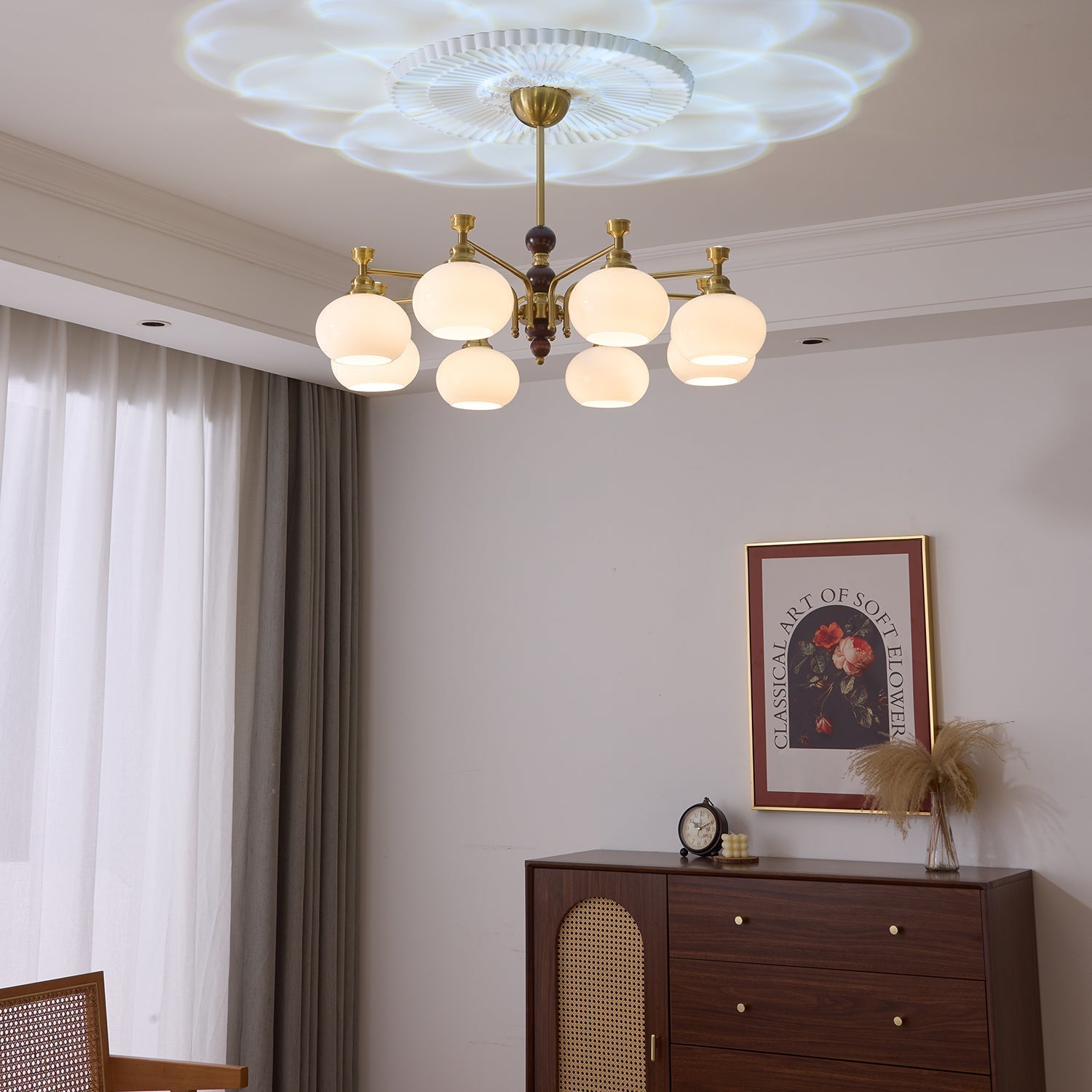 Verona Halo Chandelier - Lamp Outdoor