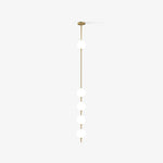 Halo Modern Brass Pendant Lamp - Lamp Outdoor
