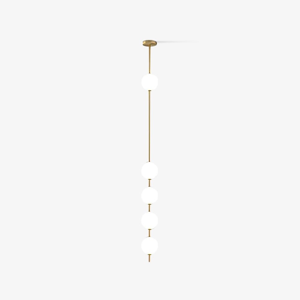 Halo Modern Brass Pendant Lamp - Lamp Outdoor