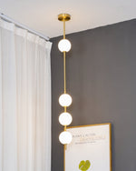 Halo Modern Brass Pendant Lamp - Lamp Outdoor