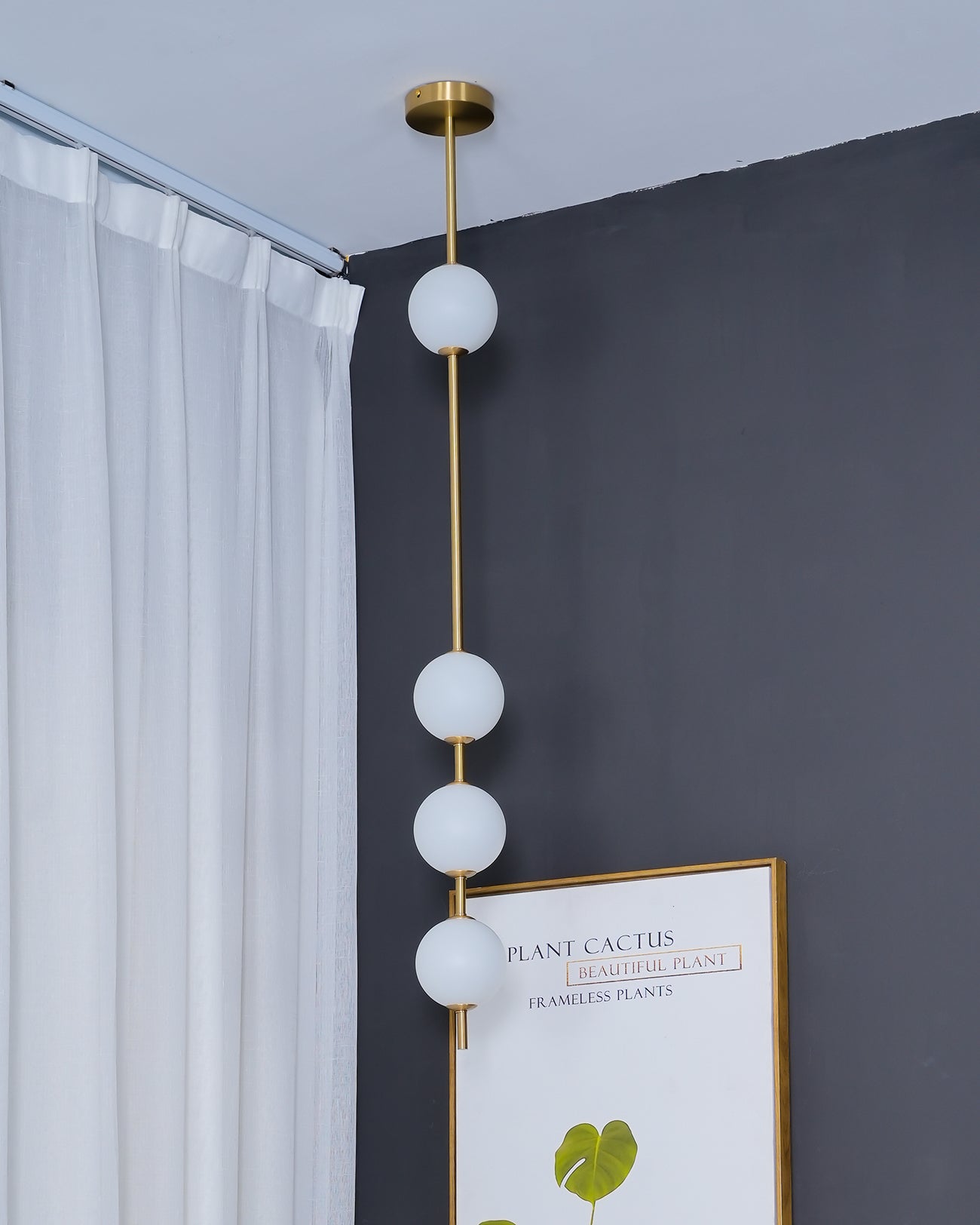 Halo Modern Brass Pendant Lamp - Lamp Outdoor