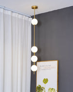 Halo Modern Brass Pendant Lamp - Lamp Outdoor