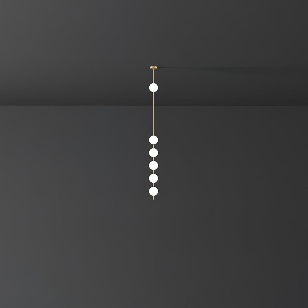 Halo Modern Brass Pendant Lamp - Lamp Outdoor