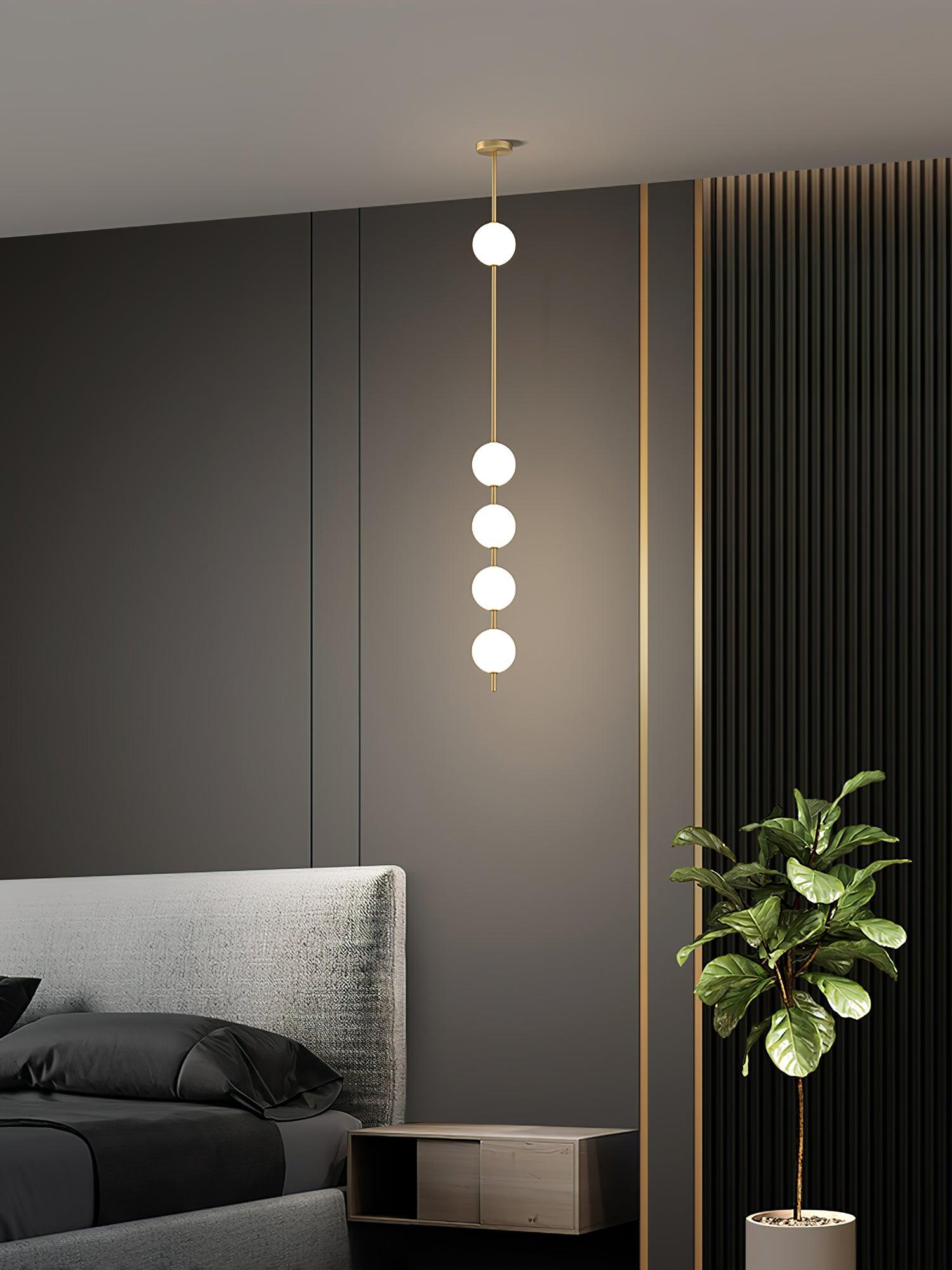 Halo Modern Brass Pendant Lamp - Lamp Outdoor