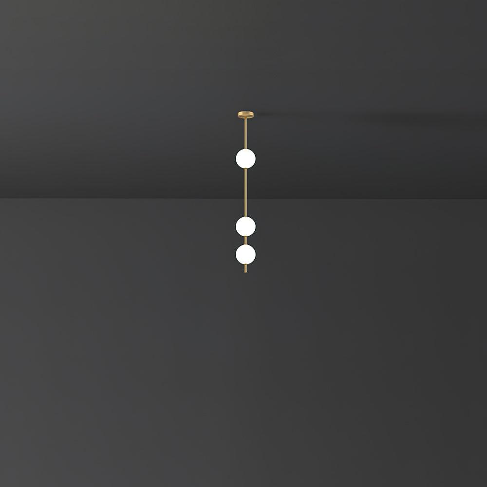 Halo Modern Brass Pendant Lamp - Lamp Outdoor