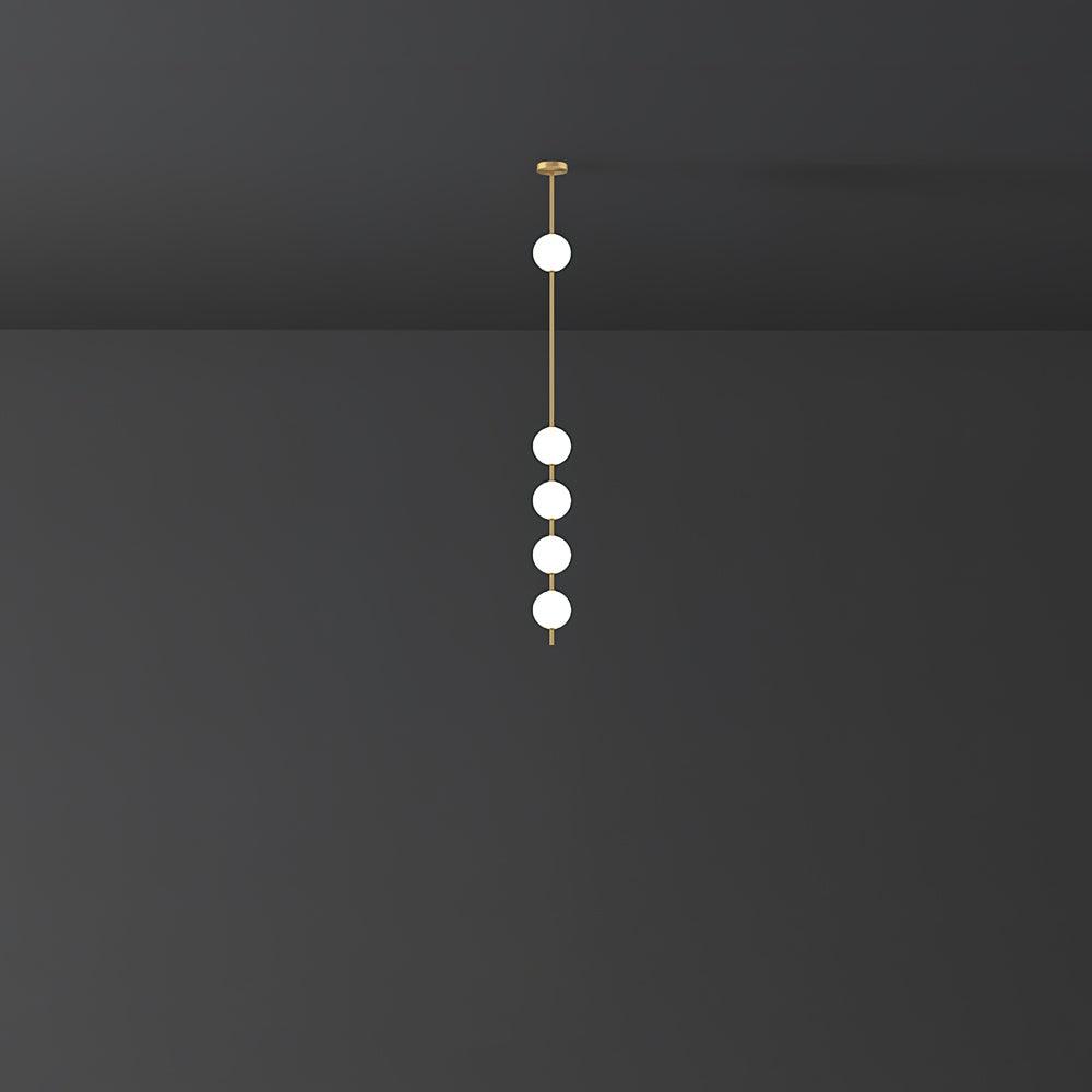 Halo Modern Brass Pendant Lamp - Lamp Outdoor