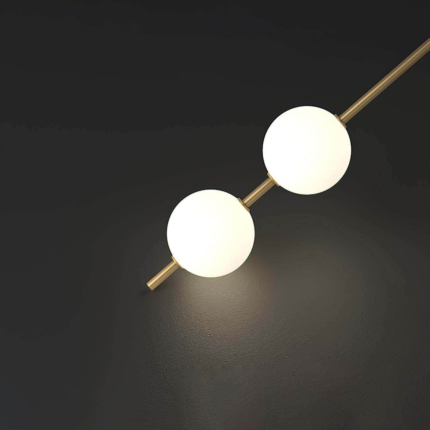 Halo Modern Brass Pendant Lamp - Lamp Outdoor