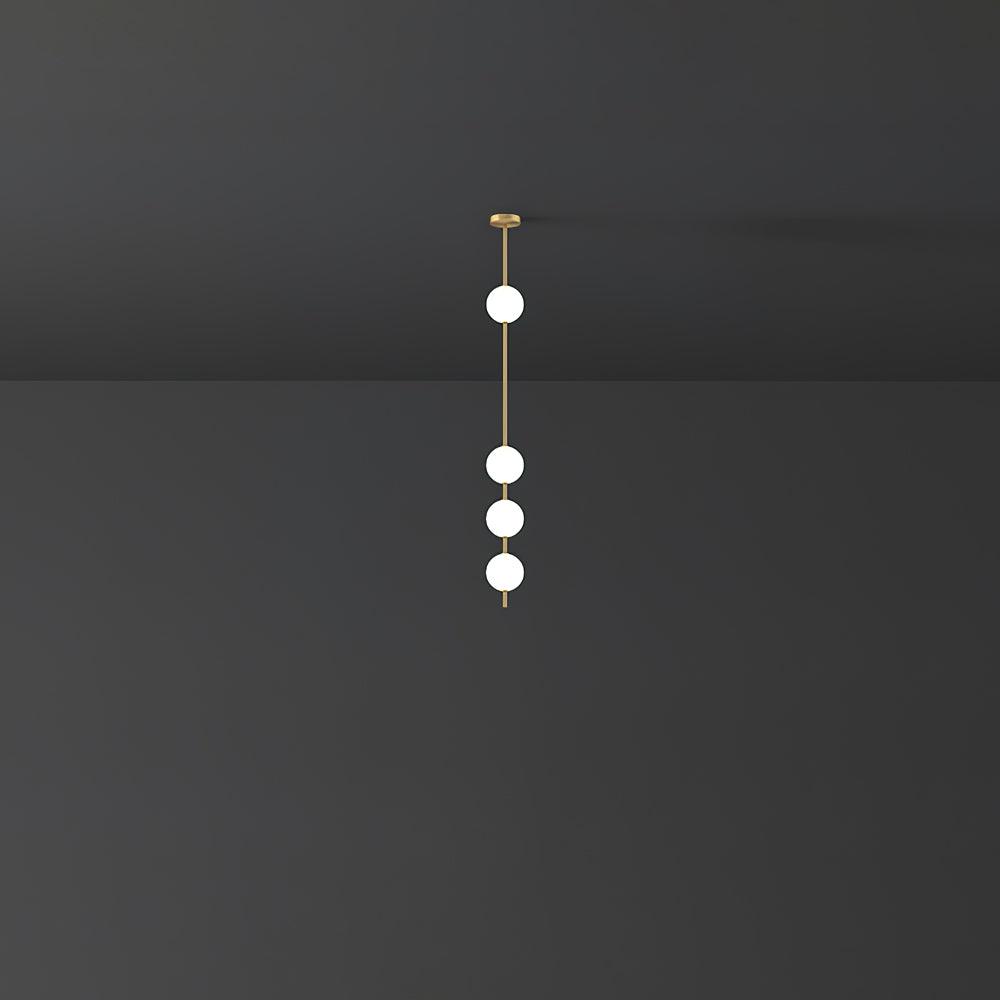 Halo Modern Brass Pendant Lamp - Lamp Outdoor
