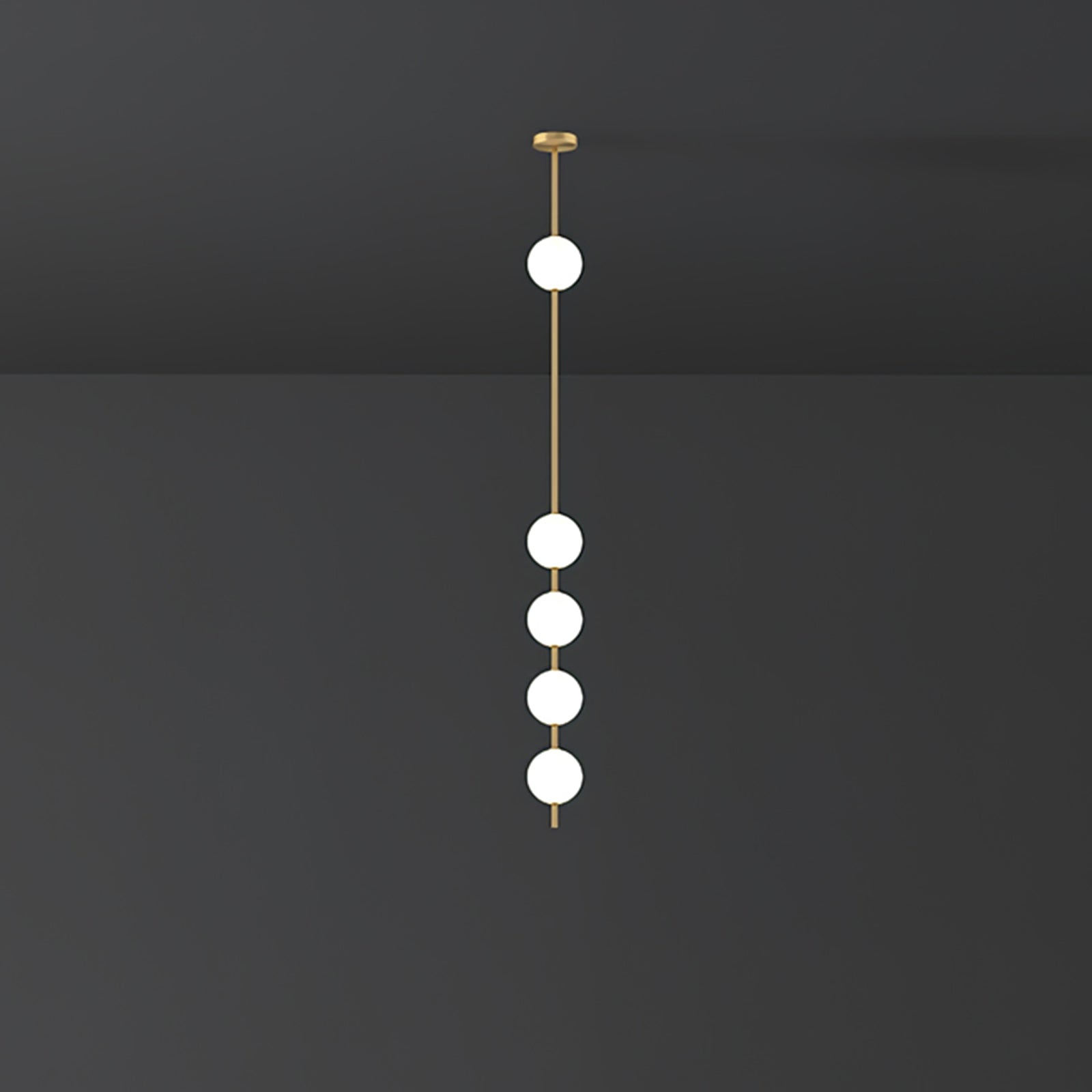 Halo Modern Brass Pendant Lamp - Lamp Outdoor