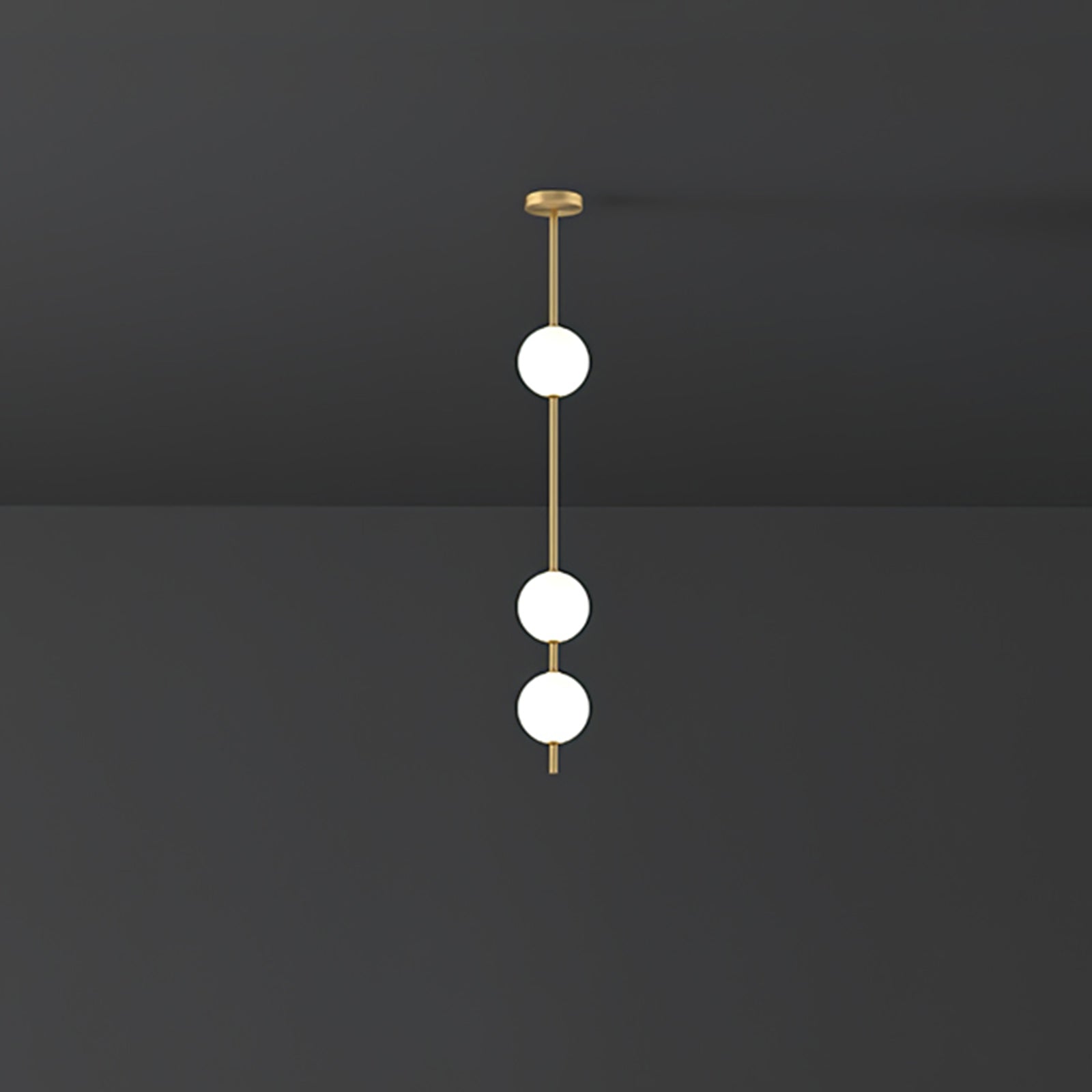 Halo Modern Brass Pendant Lamp - Lamp Outdoor