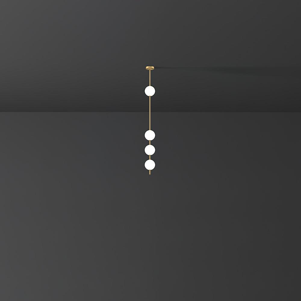 Halo Modern Brass Pendant Lamp - Lamp Outdoor
