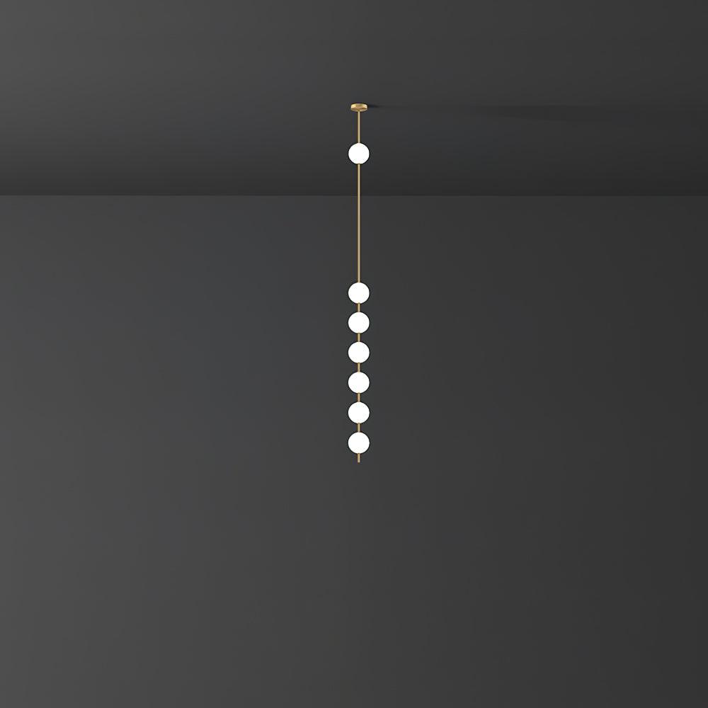 Halo Modern Brass Pendant Lamp - Lamp Outdoor