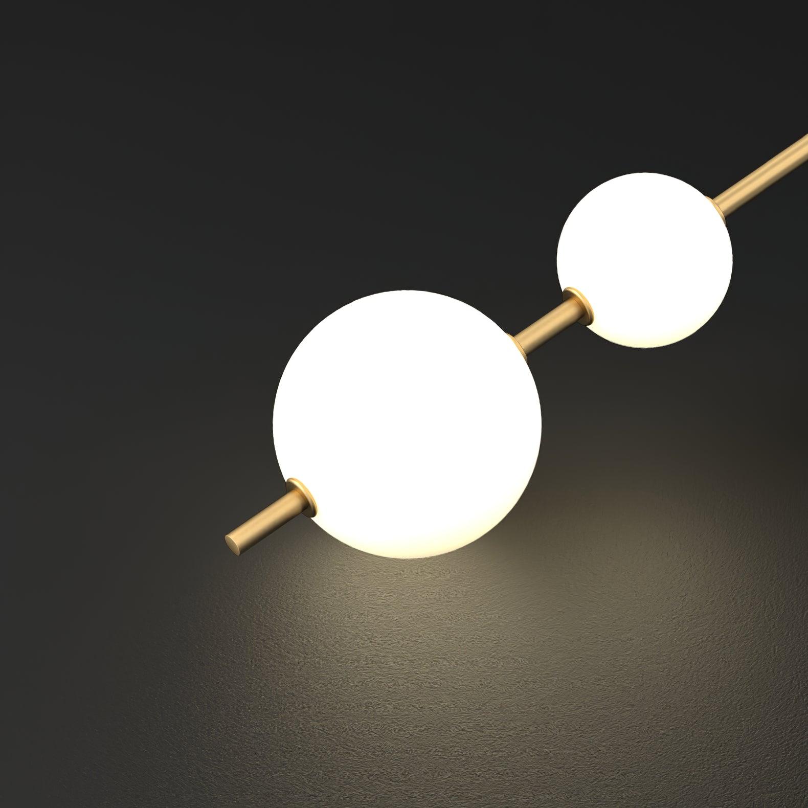 Vertical Globe Pendant Lamp - Lamp Outdoor