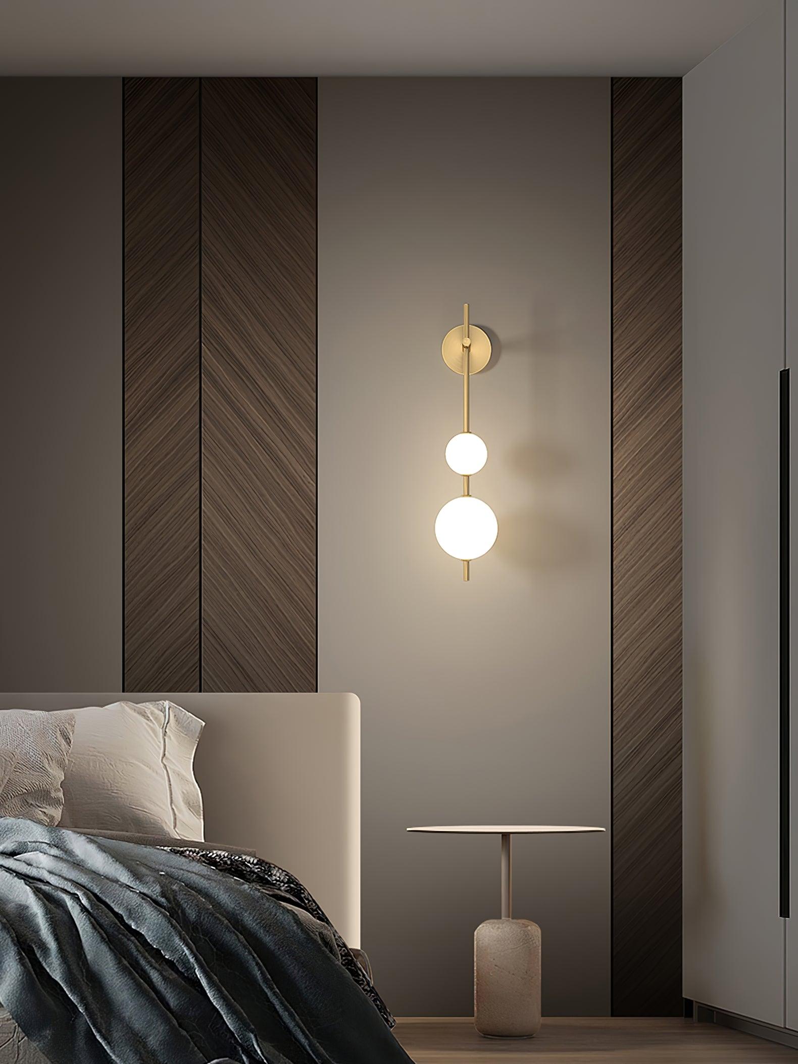 Vertical Globe Wall Lamp - Lamp Outdoor