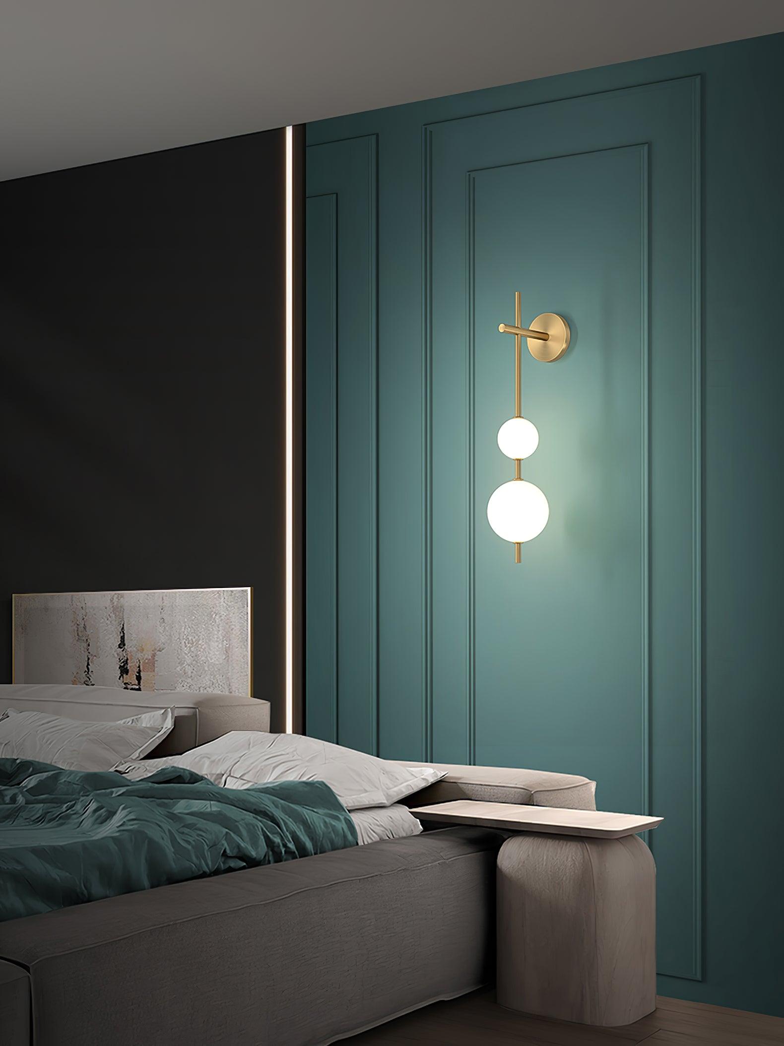 Vertical Globe Wall Lamp - Lamp Outdoor