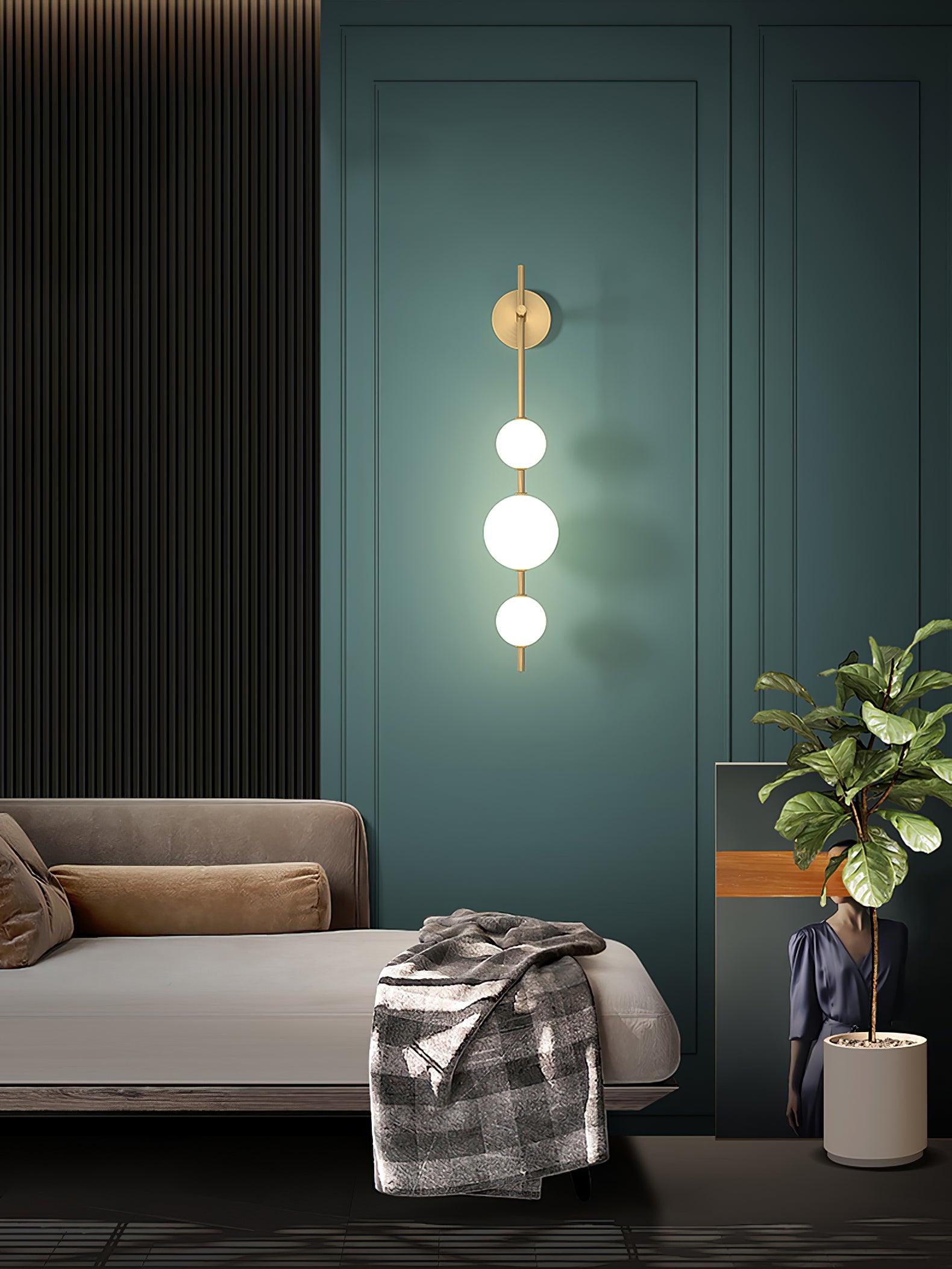 Vertical Globe Wall Lamp - Lamp Outdoor