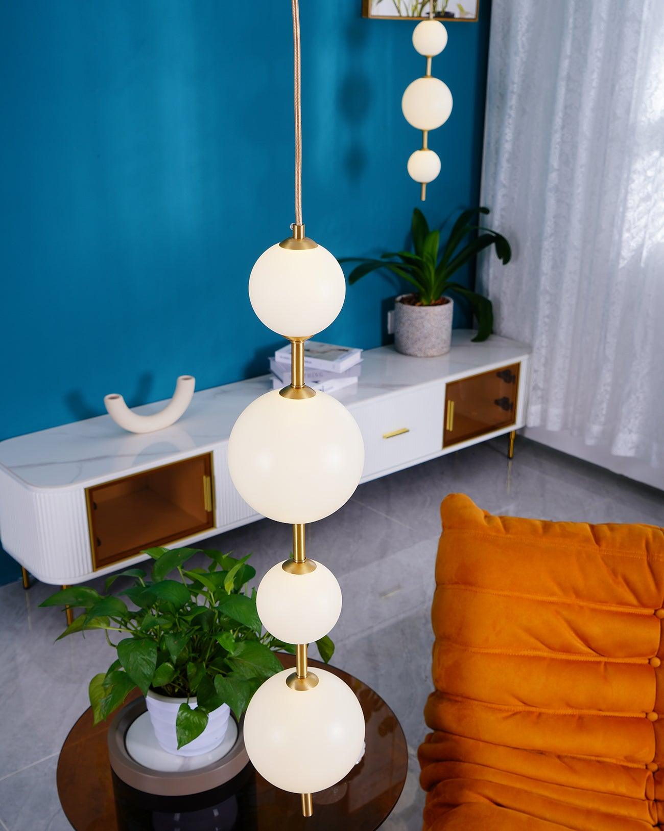 Vertical Globe Pendant Lamp - Lamp Outdoor